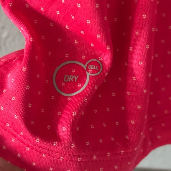 Puma | sleeveless | golf | polo | pink | white | dry cell | xs - Picture 7 of 11
